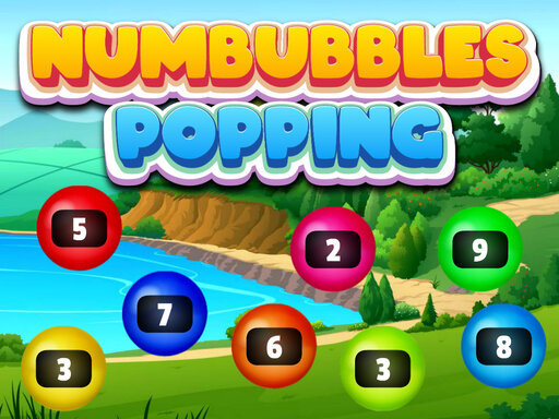 Game Screenshot Numbubbles Popping