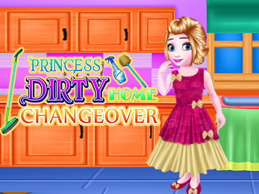Game Screenshot Princess Dirty Home Changeover