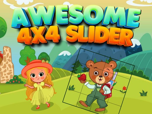 Game Screenshot Awesome 4x4 Slider