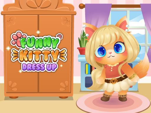 Game Screenshot Funny Kitty Dressup