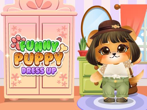Game Screenshot Funny Puppy Dressup