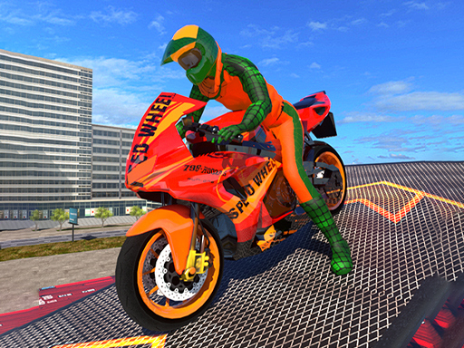 Game Screenshot Bike Stunt Driving Simulator 3D
