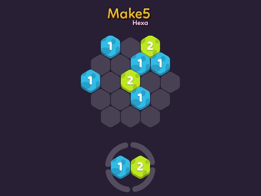 Game Screenshot Make 5 Hexa