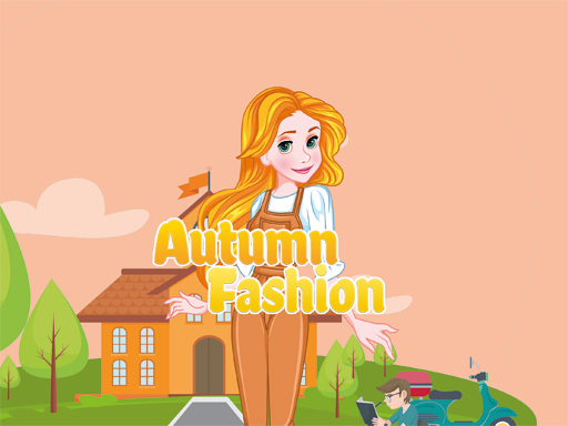Game Screenshot Caitlyn Dress Up Autumn