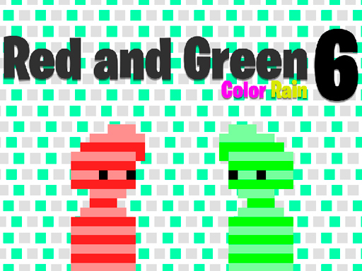 Game Screenshot Red and Green 6 Color Rain