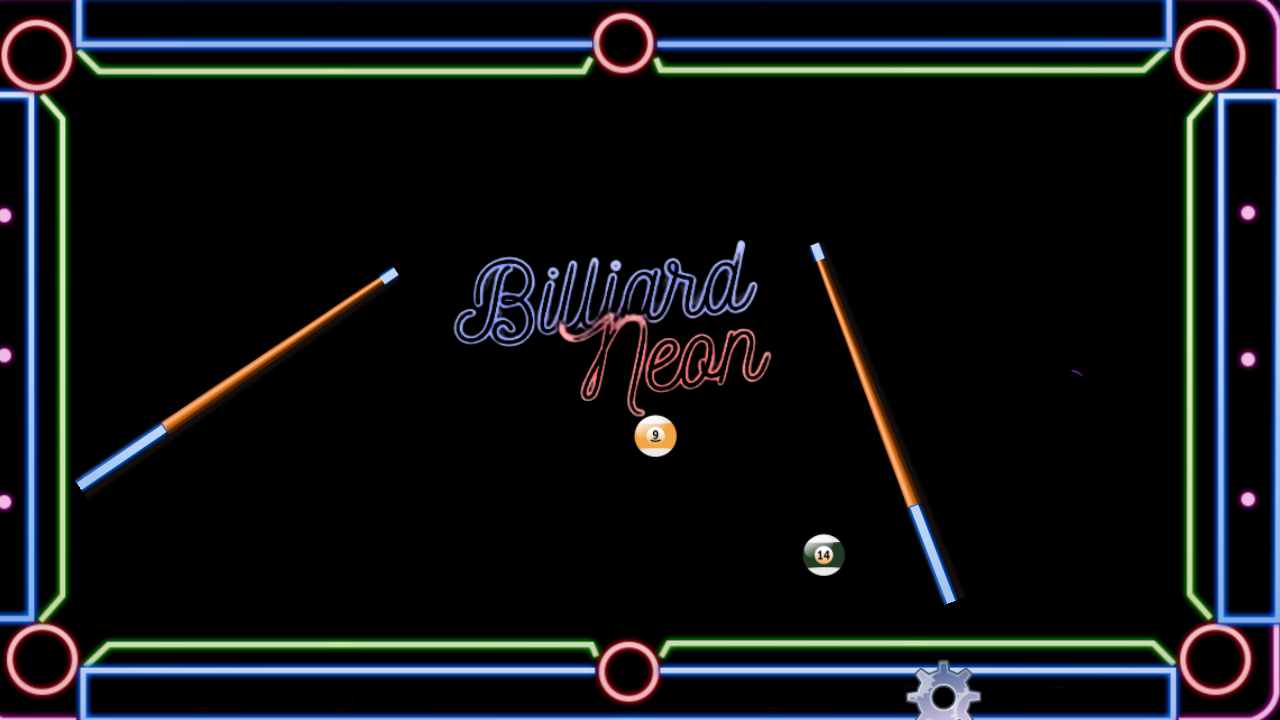 Game Screenshot Billiard Neon