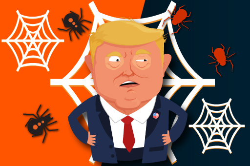 Game Screenshot Spider Trump