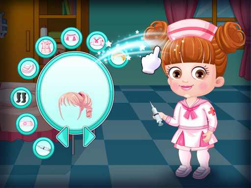 Game Screenshot Baby Hazel Doctor Dressup