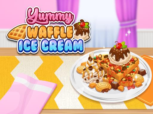 Game Screenshot Yummy Waffle Ice Cream