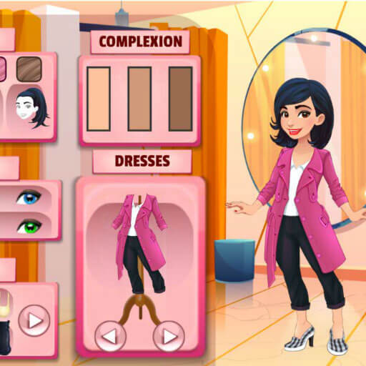 Game Screenshot Girl Dressup Deluxe