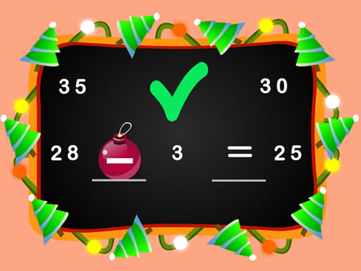 Game Screenshot Xmas Math
